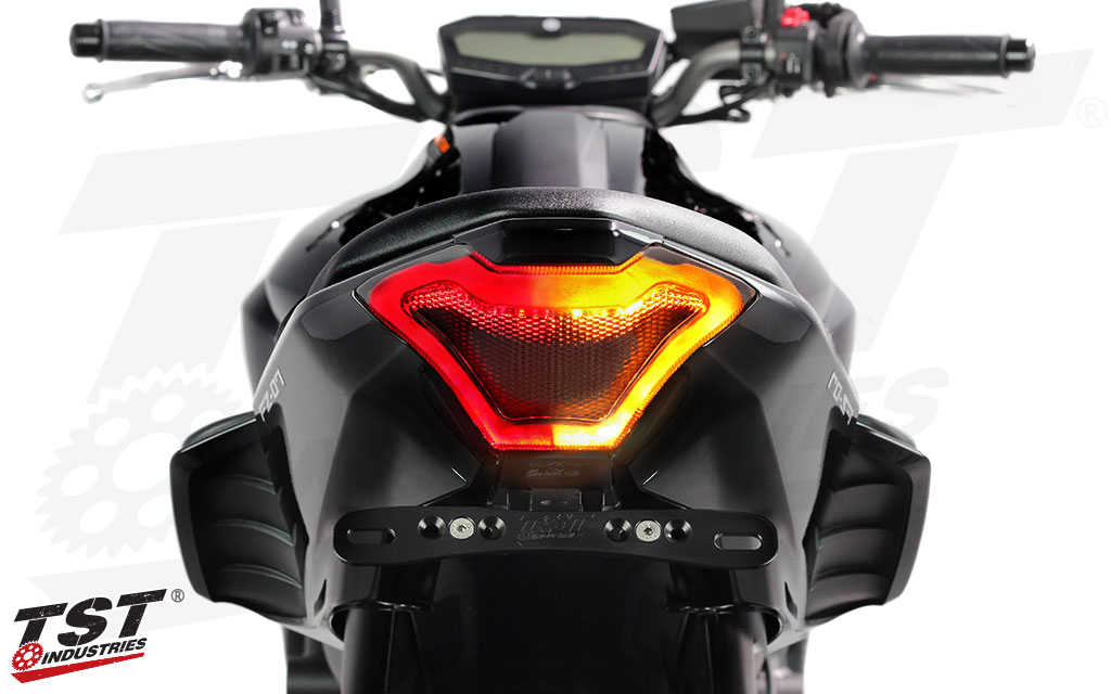 TST Programmable and Sequential LED Integrated Tail Light for Yamaha YZF-R3 2015-2024 / FZ-07 2015-2017 - Image 10