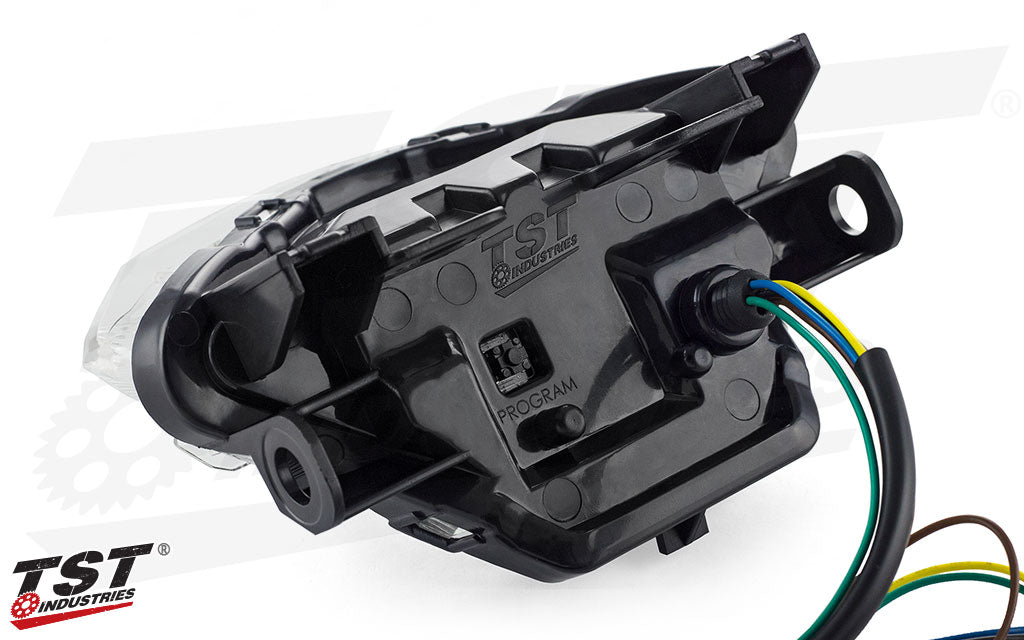 TST Programmable and Sequential LED Integrated Tail Light for Yamaha YZF-R3 2015-2024 / FZ-07 2015-2017 - Image 2