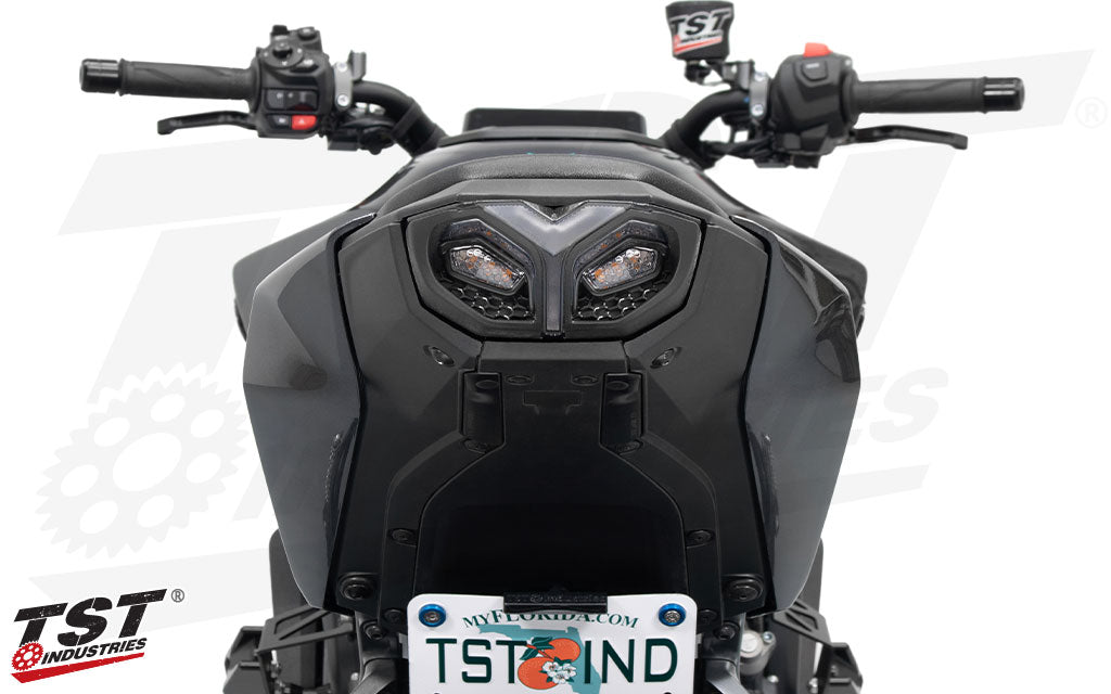TST Programmable And Sequential LED Integrated Tail Light For Yamaha MT-09 2024+ - Image 5