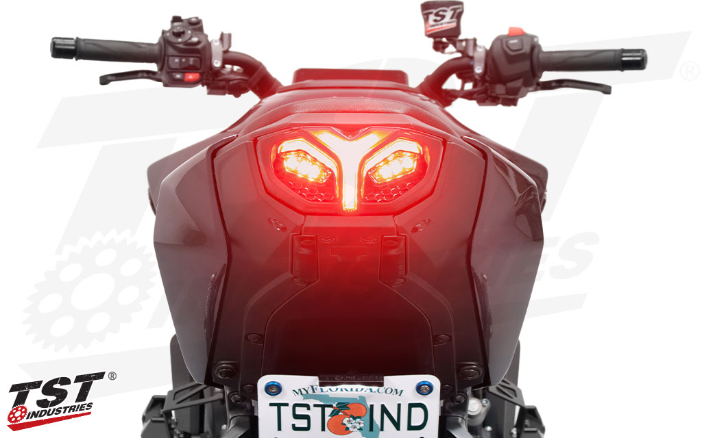 TST Programmable And Sequential LED Integrated Tail Light For Yamaha MT-09 2024+ - Image 6